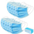 Disposable Earloop Face Mask 3-layer Filter Protective Mask